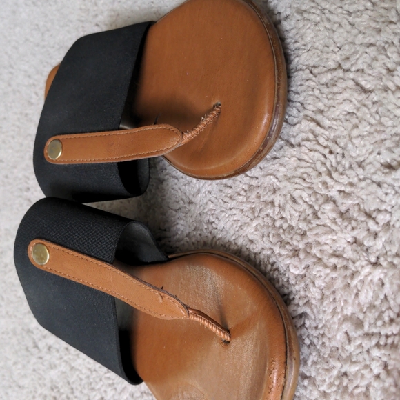 made in Italy slide on thong sandals - Picture 4 of 5